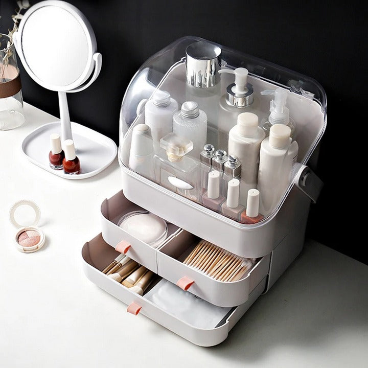 Beautybox™ -Organizador de maquillaje color blanco