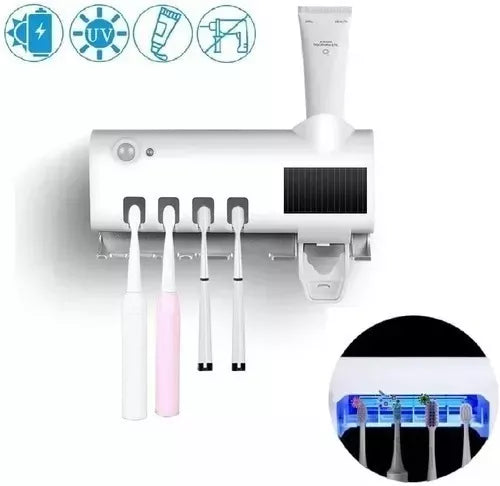 CleanGo™- Soporte Esterilizador Cepillo de Dientes con rayos UV