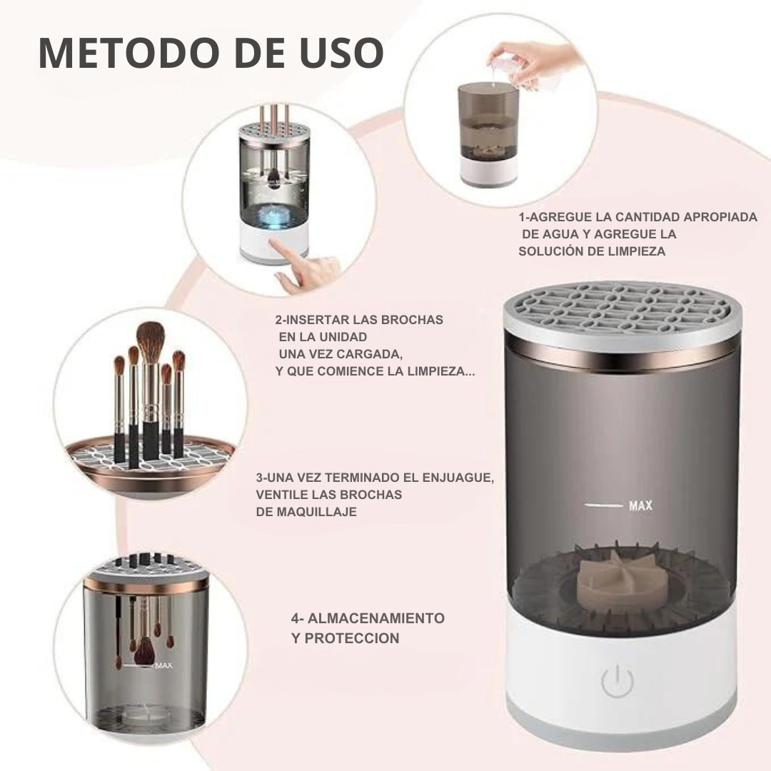 EasyCleaner™ -Limpiador de brochas maquillaje en TENDENCIA