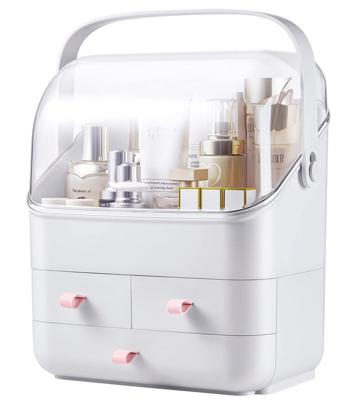 Beautybox™ -Organizador de maquillaje color blanco